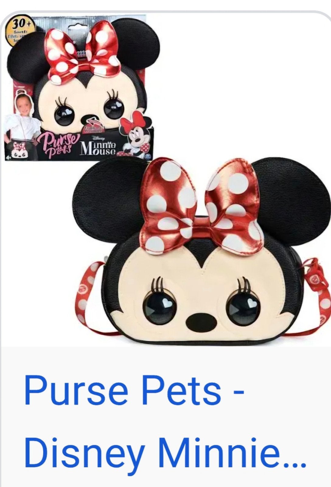 Purse pets Disney minnie mouse tasje, Ophalen of Verzenden