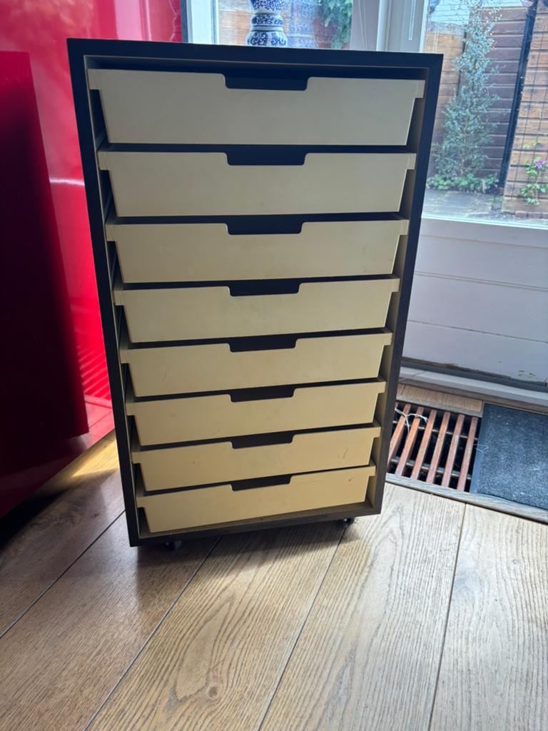 Ladenkastje vintage, Huis en Inrichting, Kasten | Ladekasten, Ophalen, Overige materialen, Minder dan 50 cm, Gebruikt