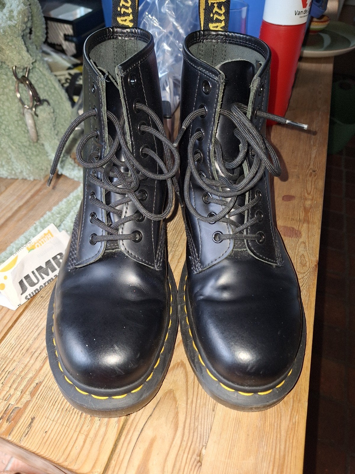 dr martens laarsjes mt 39, Kleding | Dames, Schoenen, Ophalen of Verzenden, Zo goed als nieuw, Zwart