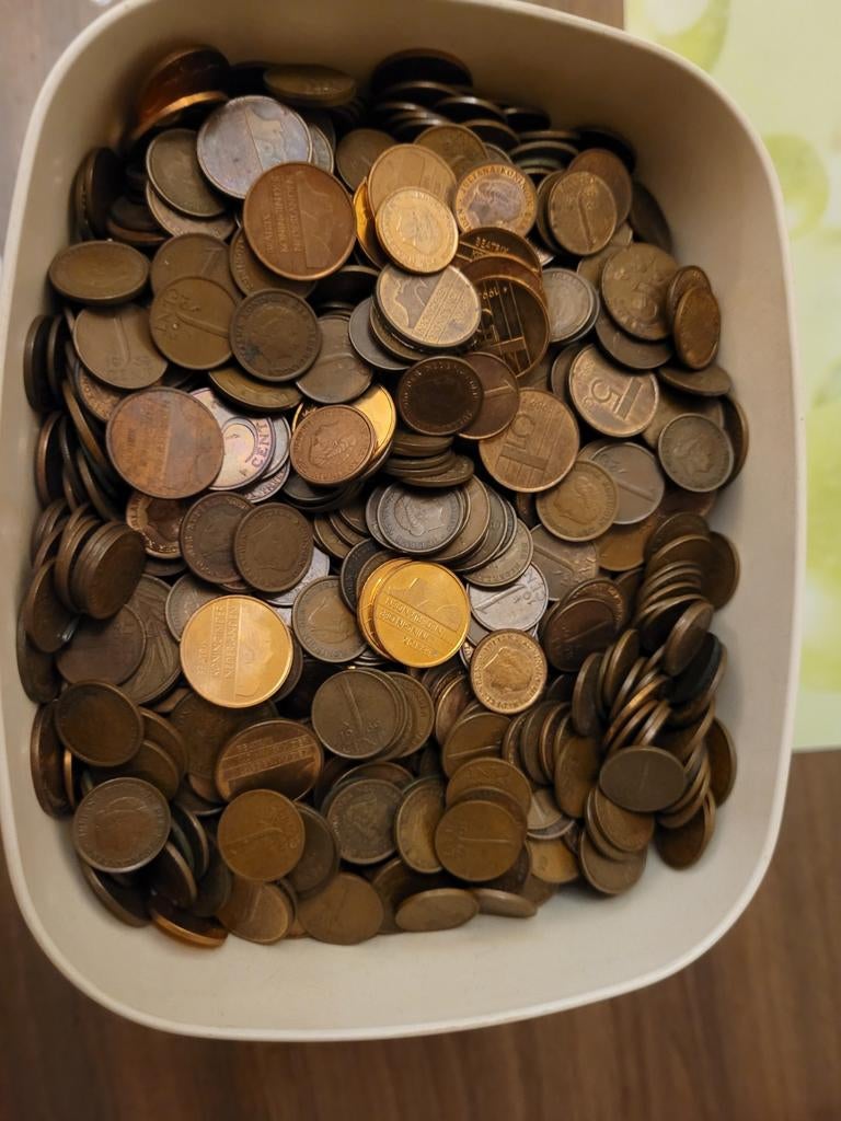 Nederlandse munten en bankbiljeten, Ophalen, Nederland en Buitenland, Munten