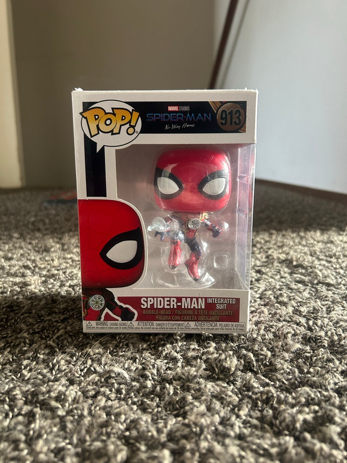 Funko Pop! Spider-Man Integrated Suit - No Way Home, Ophalen of Verzenden, Zo goed als nieuw