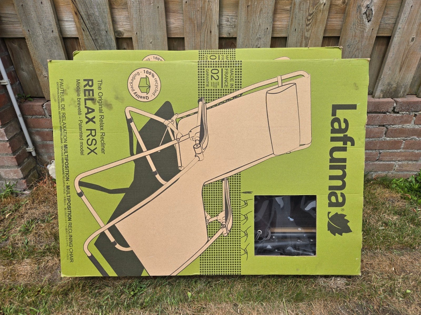 2 zwarte relax stoelen, Ophalen, Gebruikt, Kunststof, Verstelbaar