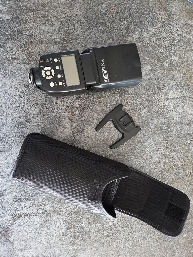 Yongnuo YN565EX, Ophalen of Verzenden, Zo goed als nieuw, Externe flitser, Overige merken