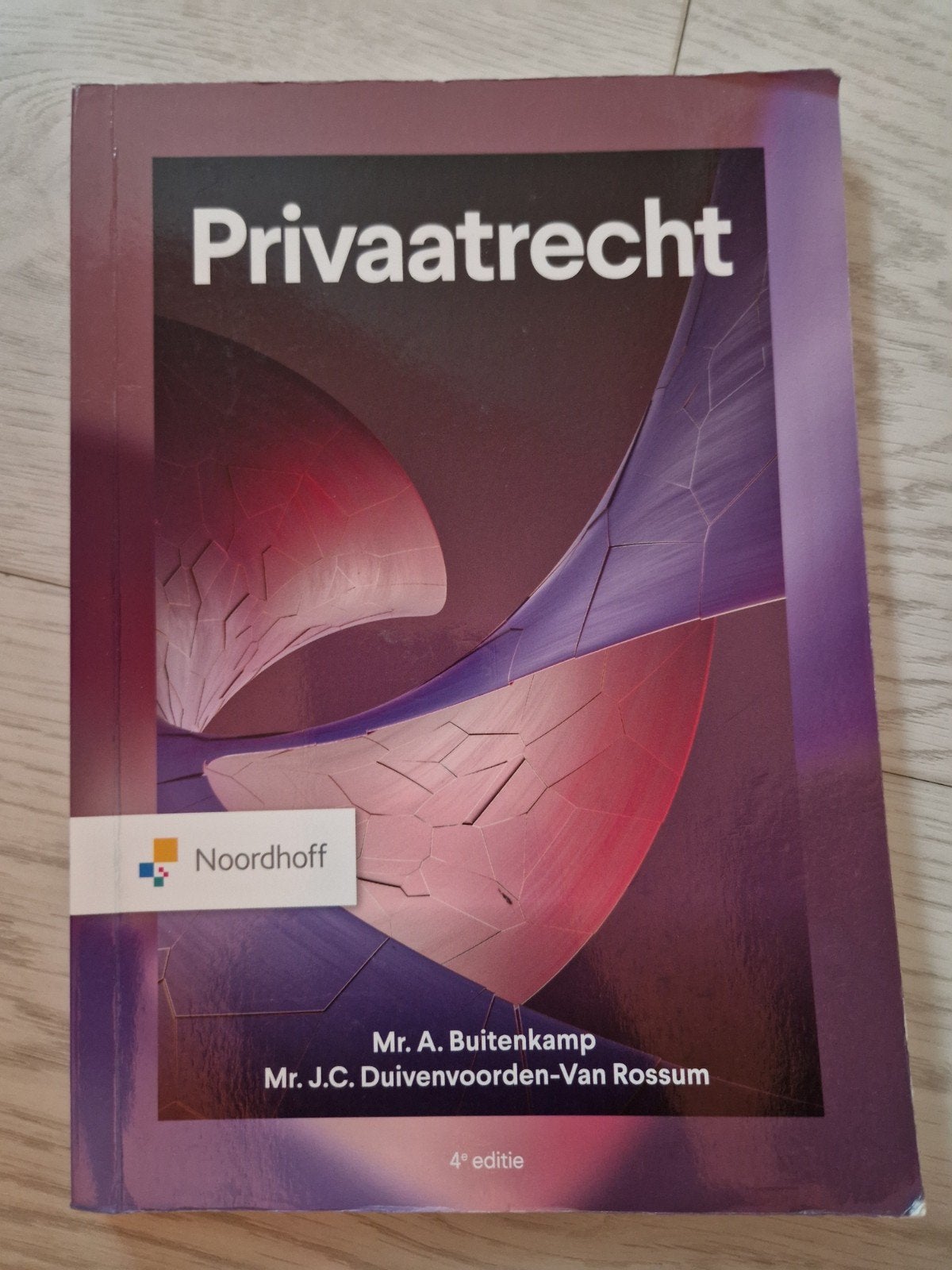 Mr.J.C. Duivenvoorden- van Rossum - Privaatrecht, Sociale wetenschap, Ophalen of Verzenden, Zo goed als nieuw, Mr.J.C. Duivenvoorden- van Rossum; Mr.A. Buitenkamp