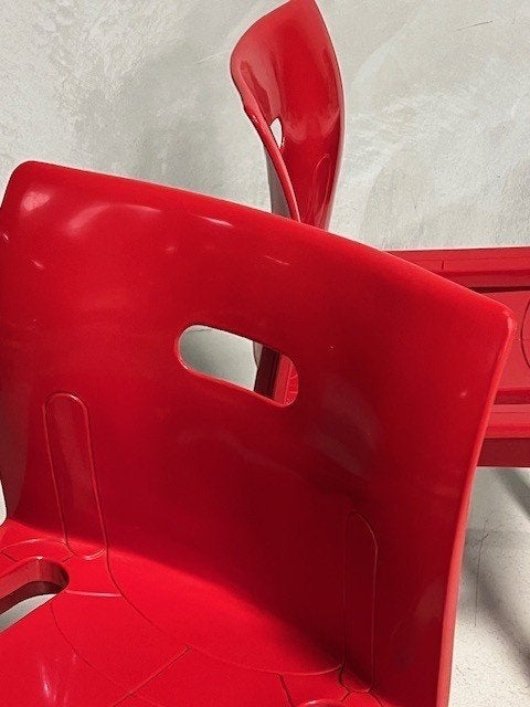 Kartell 4870 stoelen 3x Anna Castelli Ferrieri prijs p/stuk, Kunststof, Gebruikt, Drie, .