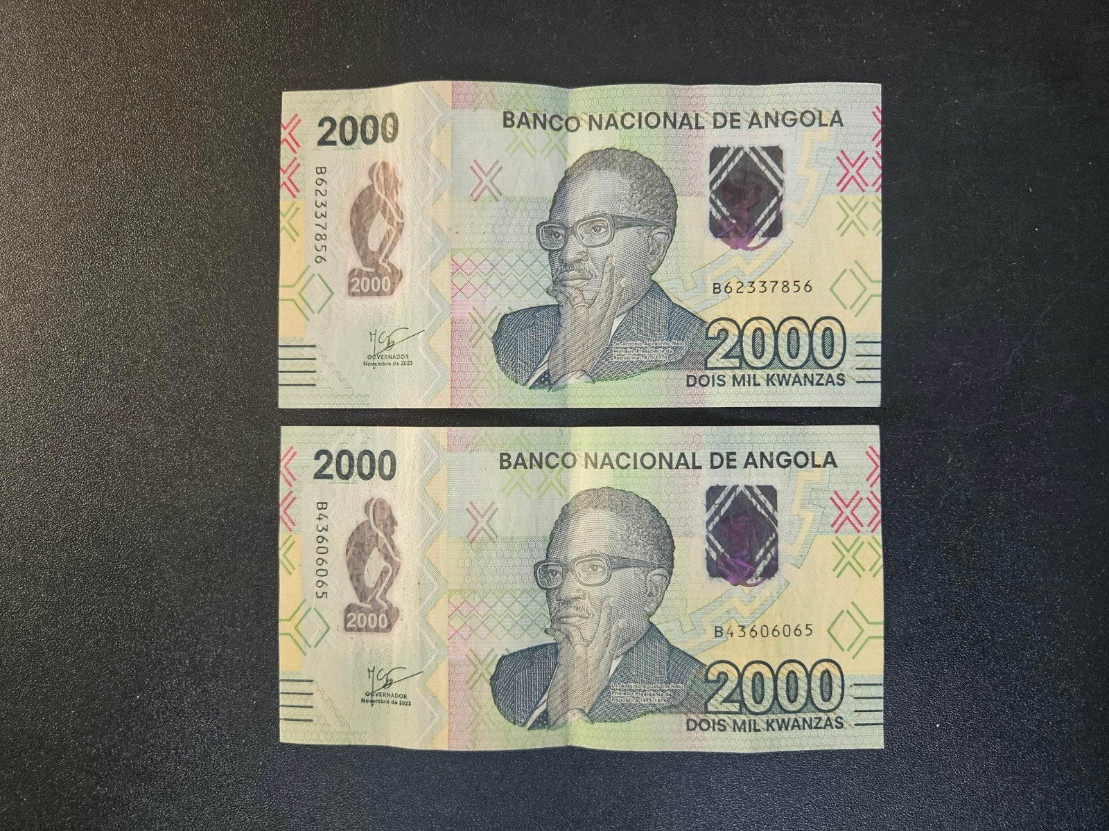 Angola pick W163 2023 per stuk, Postzegels en Munten, Verzenden, Overige landen, Los biljet