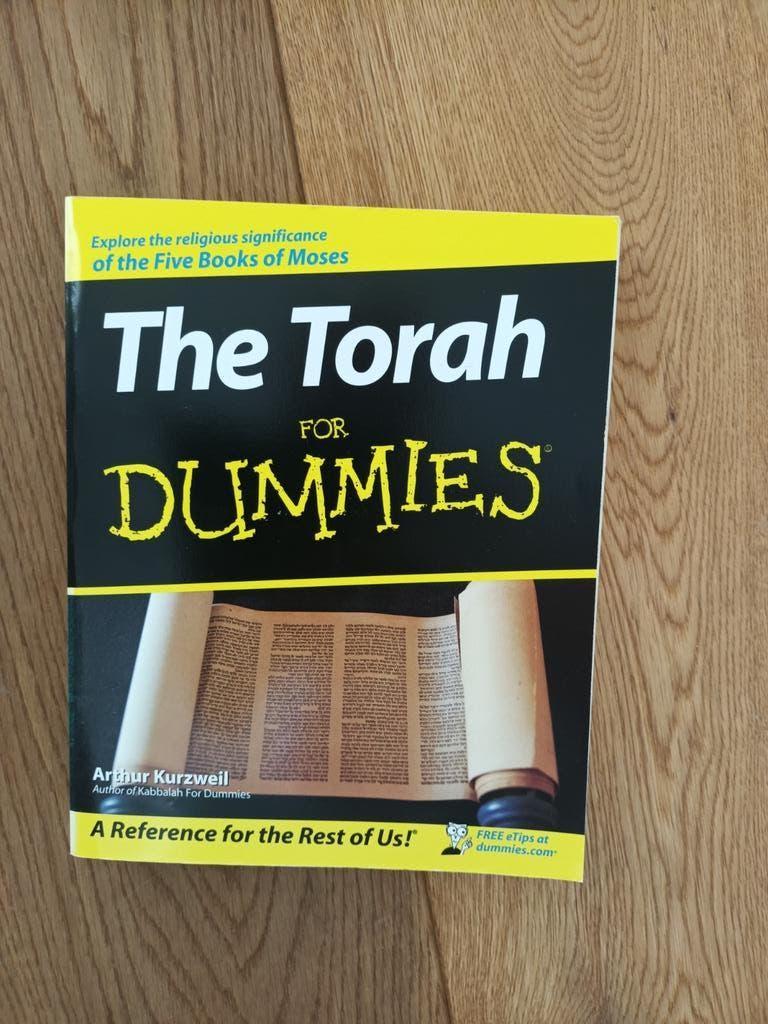 Kurzweil, Arthur	The Torah For Dummies I, Ophalen of Verzenden, Zo goed als nieuw