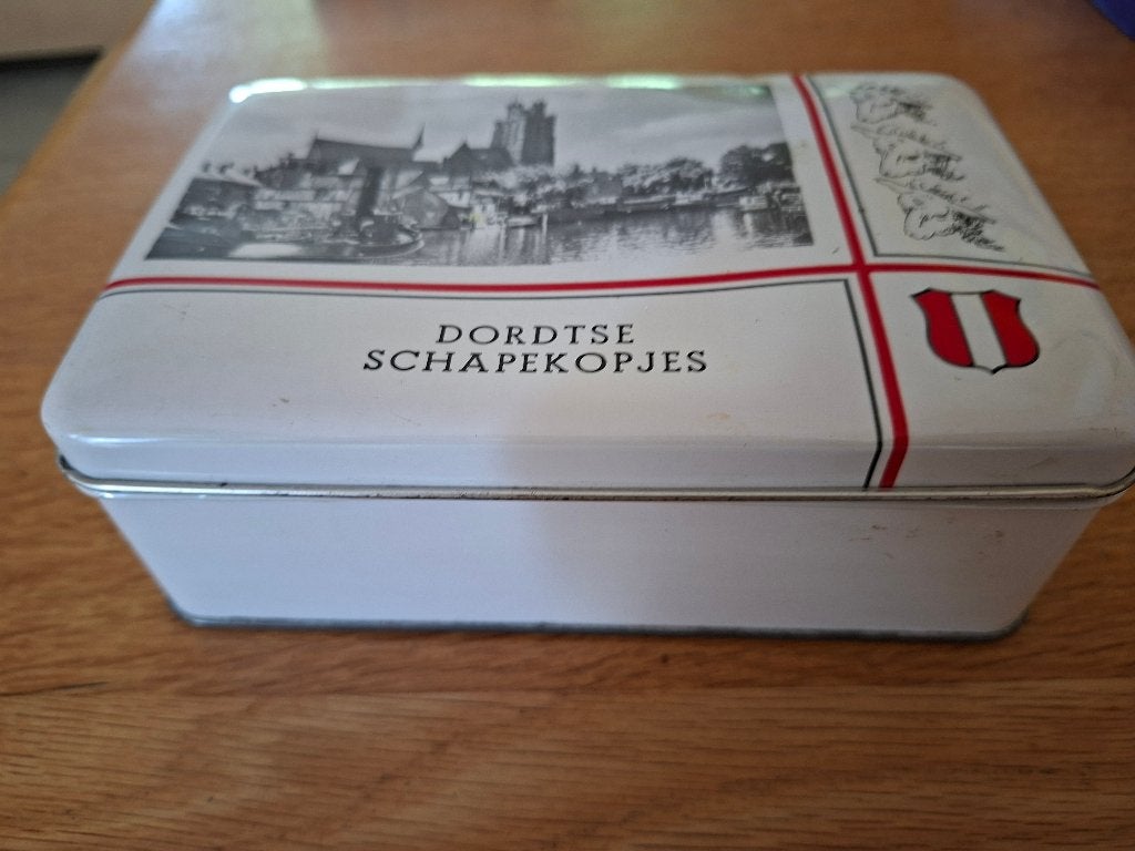 blikje Dordtse schapekopjes, Ophalen of Verzenden, Gebruikt, Overige