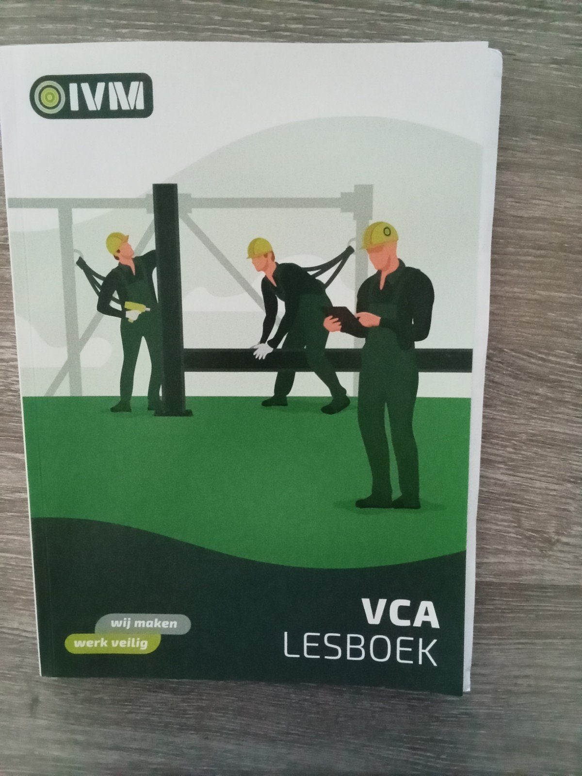 VCA Lesboek - Veiligheid, gezondheid en milieu, Ophalen of Verzenden, Zo goed als nieuw, Overige niveaus, OIVM