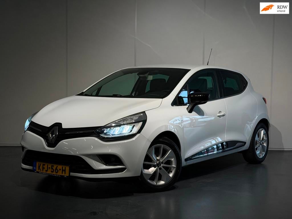 Renault Clio 0.9 TCe Limited /Clima/Cruise/PDC+Cam/LED/KeyLe, Voorwielaandrijving, 898 cc, Stof, Gebruikt