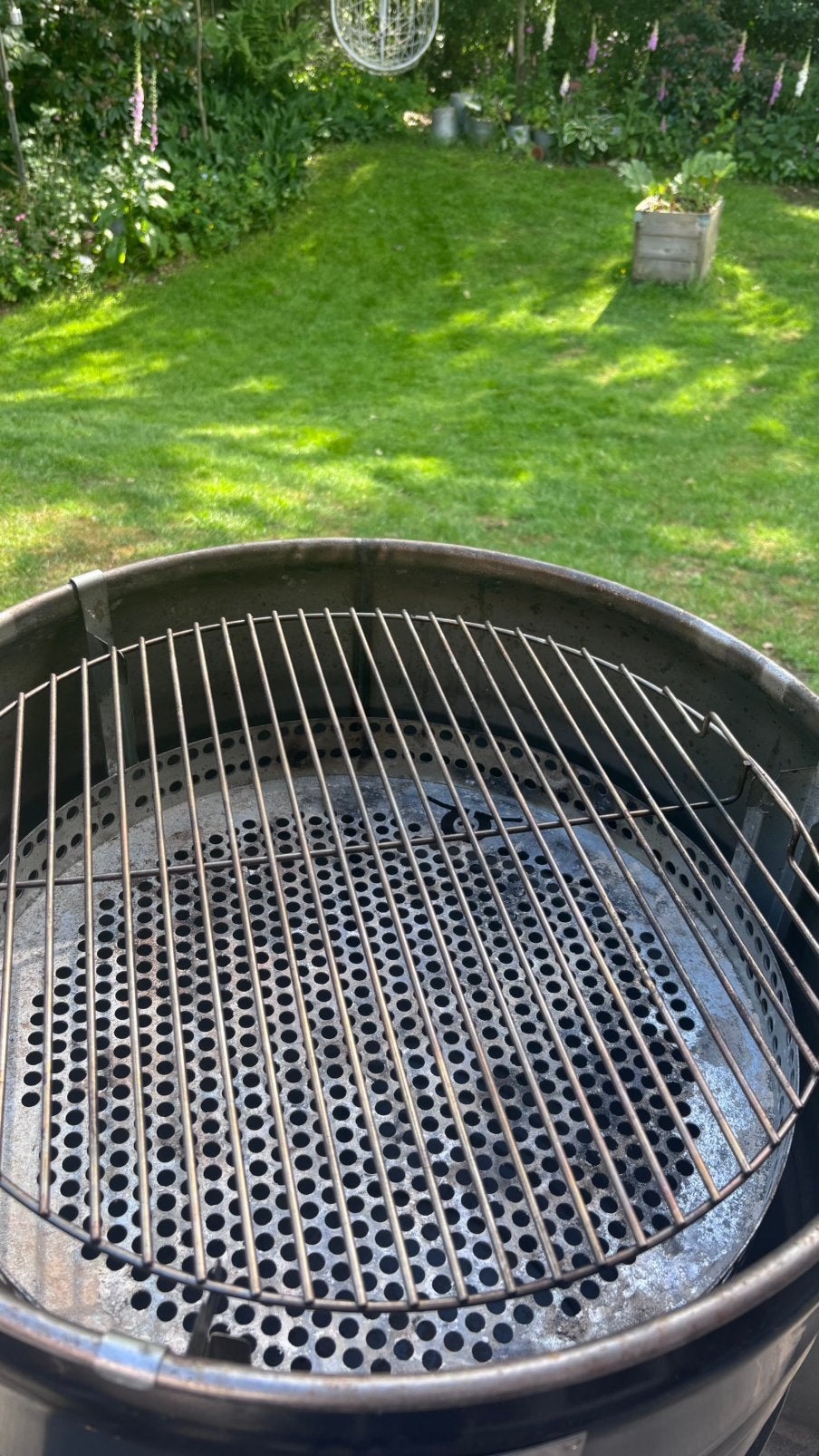BarrelQ BBQ, Tuin en Terras, Houtskoolbarbecues, Ophalen, Gebruikt, Met accessoires