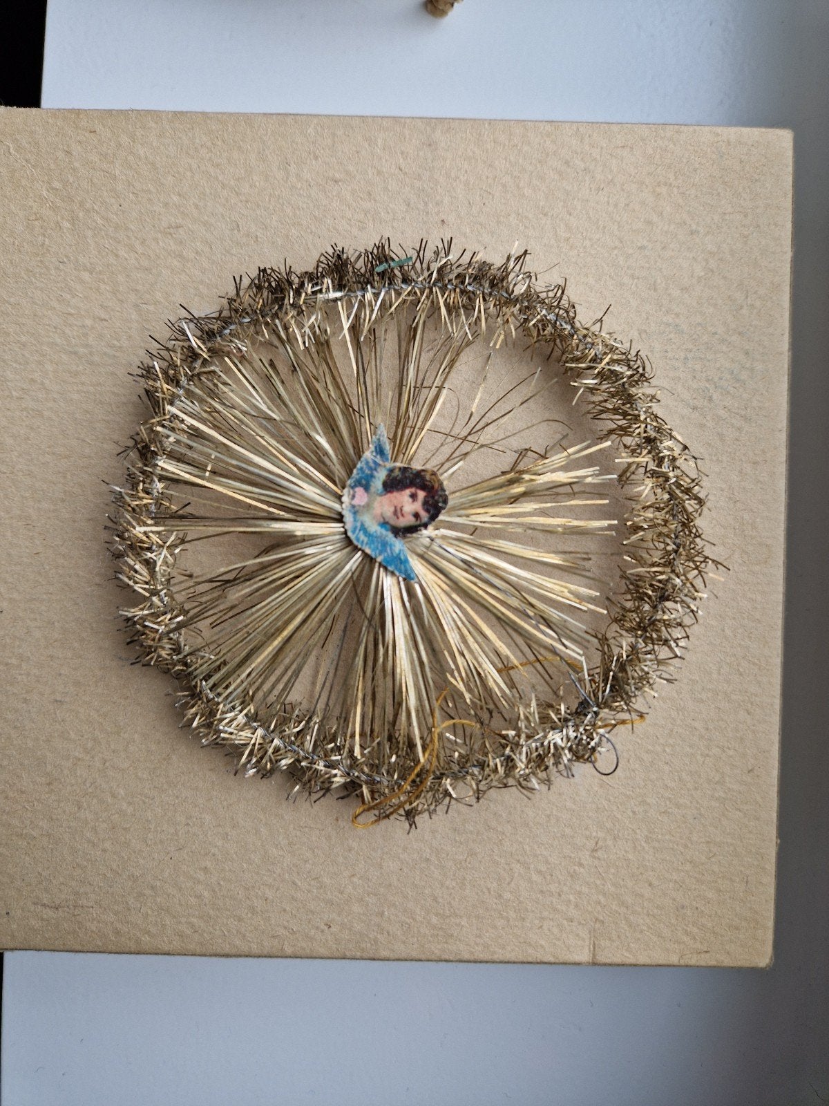 Antieke kerst tinsel, Ophalen of Verzenden