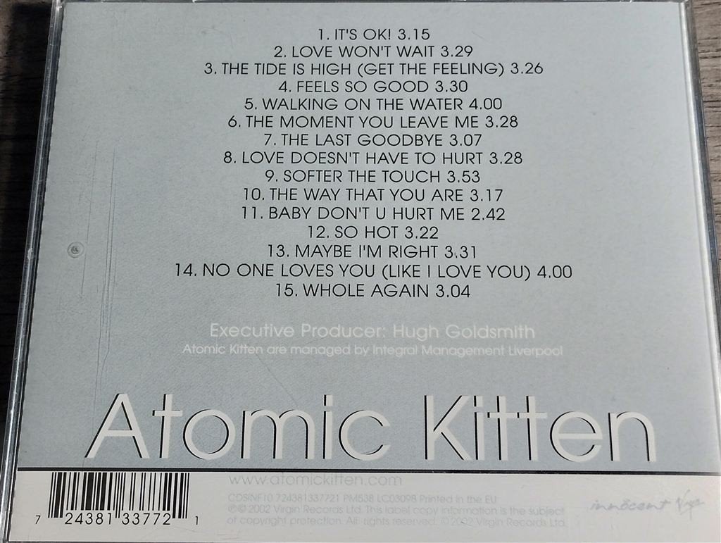 Atomic Kitten - Feels So Good, Cd's en Dvd's, Ophalen of Verzenden, Zo goed als nieuw