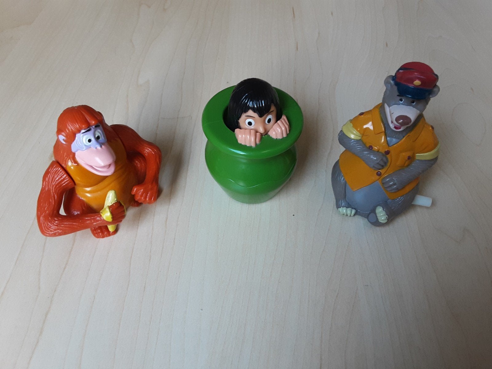 Jungle Boek McDonald's Speeltjes - Baloo, Mowgli, Louie, Ophalen of Verzenden, Gebruikt