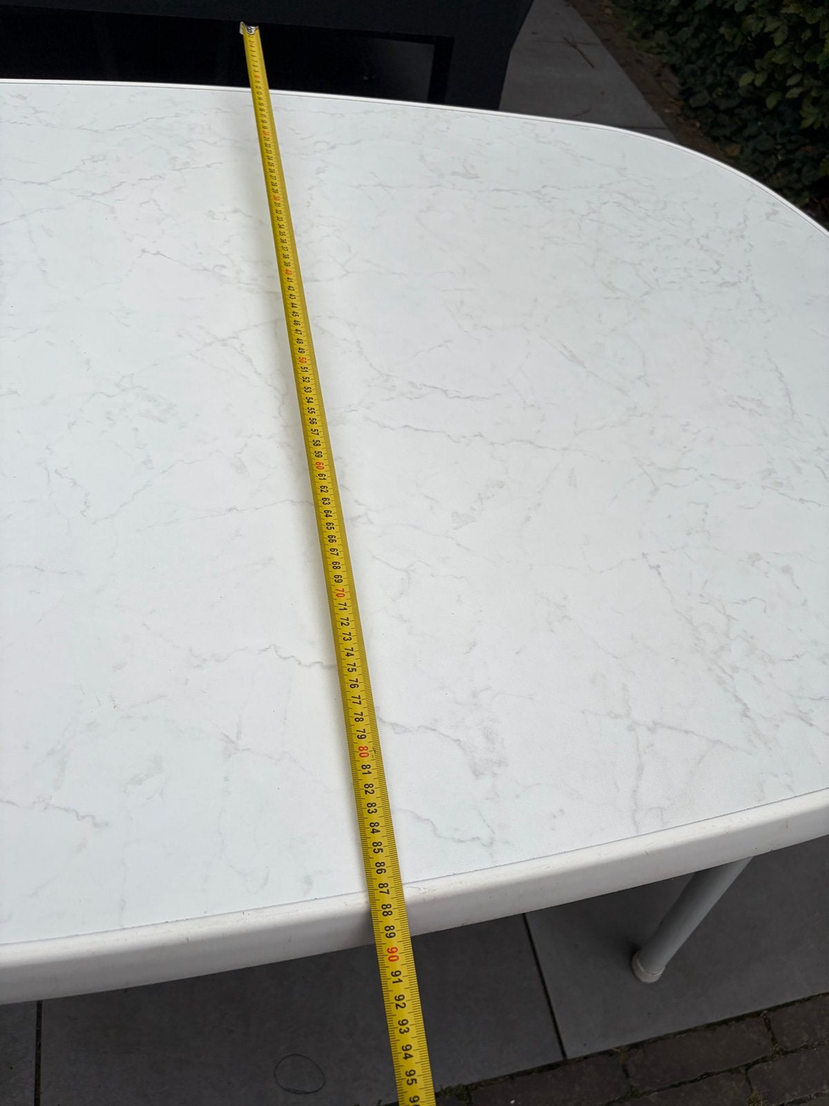Robuuste campingtafel of tuintafel, Caravans en Kamperen, Ophalen, Gebruikt, Campingtafel