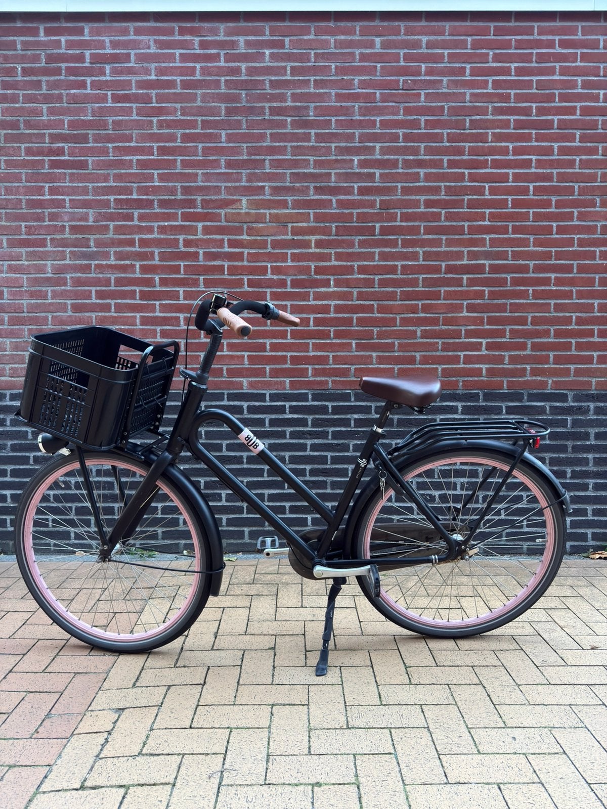 Batavus Bub damesfiets 28 inch, Ophalen, Terugtraprem, Gebruikt, Versnellingen