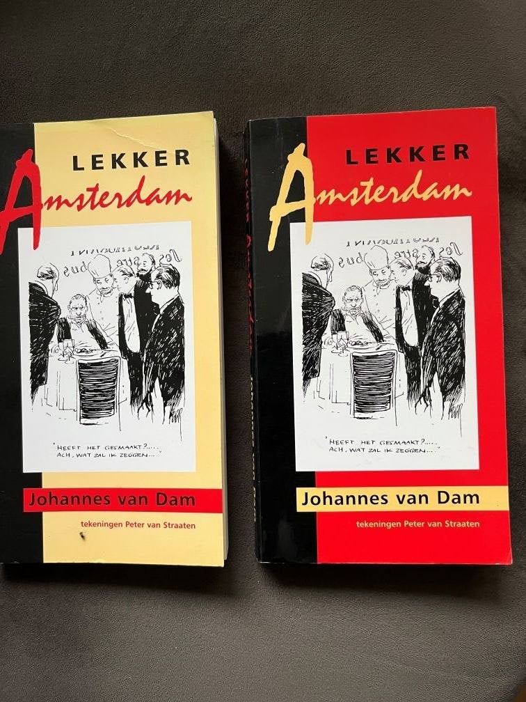 Lekker Amsterdam - Johannes van Dam (2 boeken), Gelezen, Johannes van Dam, Ophalen of Verzenden, Hoofdgerechten