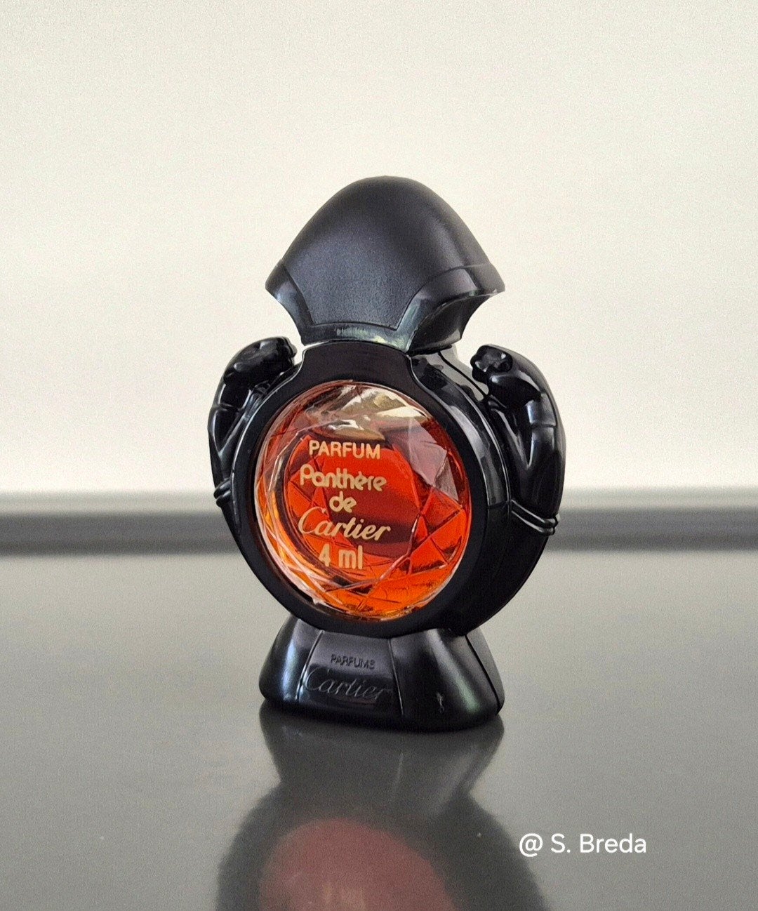 Cartier - Panthere - Vintage Parfum Miniatuur, Ophalen of Verzenden, Zo goed als nieuw, Miniatuur, Gevuld