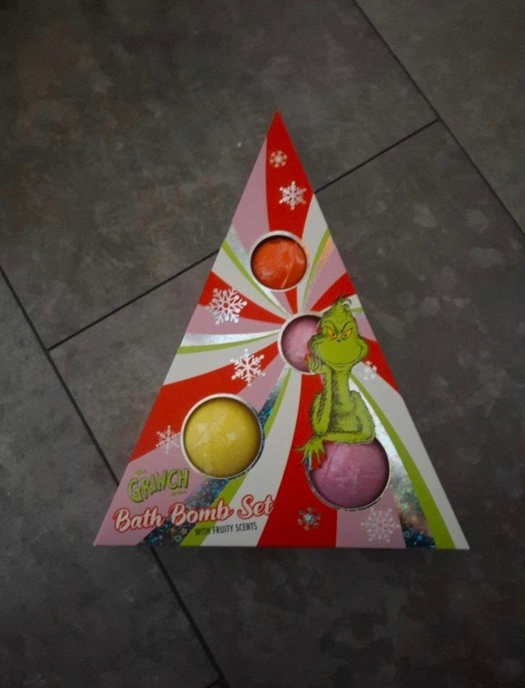 The grinch bath boms set (advr 391), Ophalen of Verzenden, Nieuw, Bad & Douche