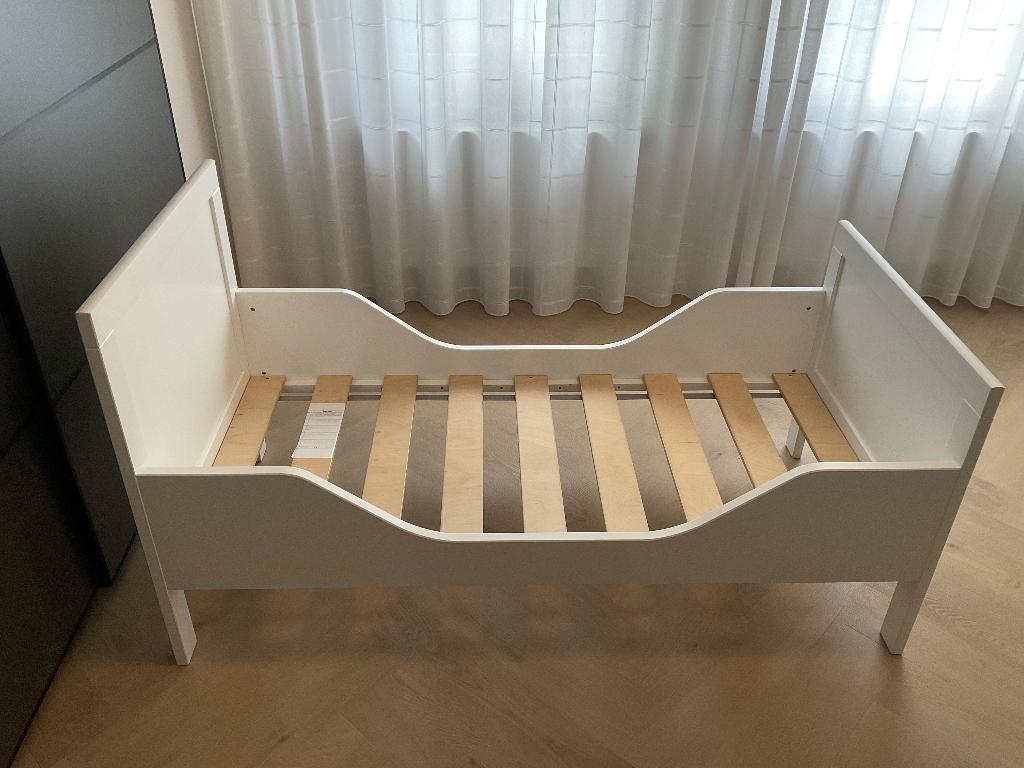 KinderbedjeBopita ,wit, 70 tot 85 cm, 140 tot 160 cm, Zo goed als nieuw, Ophalen