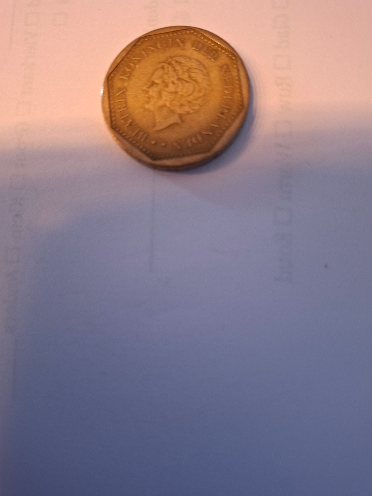 Nederlandse Antillen 5 Gulden munt 2009 Koningin Beatrix, Ophalen of Verzenden