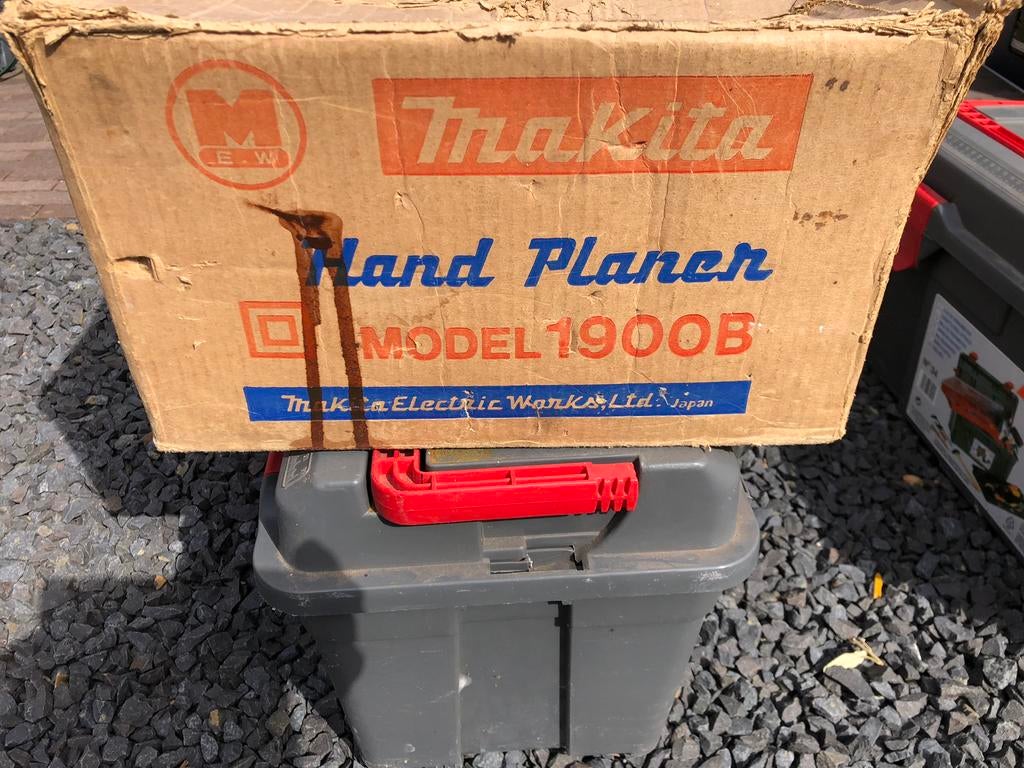 Makita electrische schaaf, Ophalen of Verzenden, Gebruikt