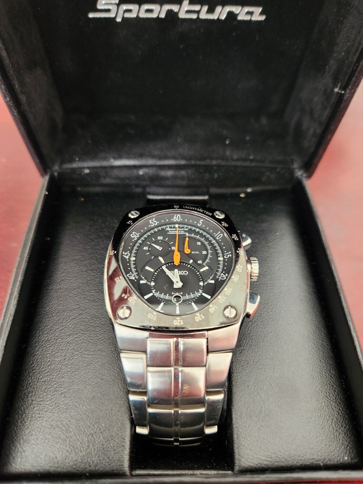 Set van 3 horloges: Tissot, Seiko Kinetic, RSW Automaat, Gebruikt, Staal, Polshorloge, Ophalen of Verzenden