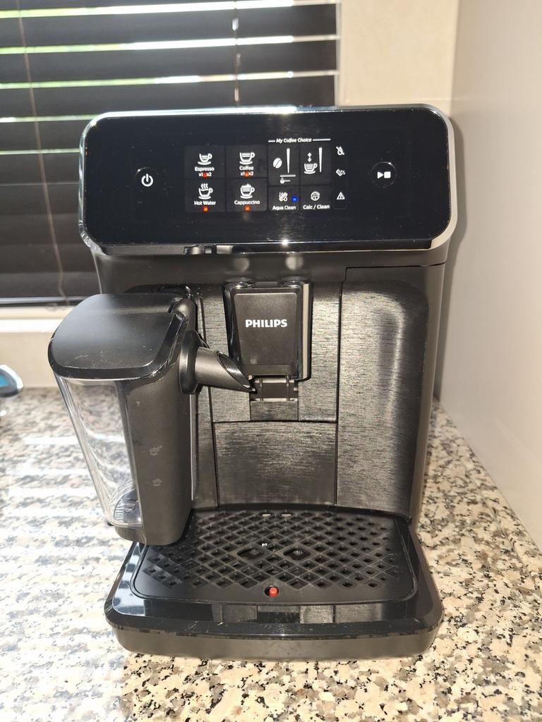 Philips LatteGo 2200 Serie Volautomatische Espressomachine, Espresso apparaat, Zo goed als nieuw, 4 tot 10 kopjes, Afneembaar waterreservoir
