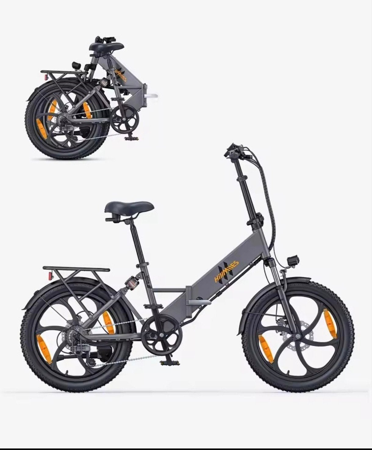 Hillmiles Mile2 Elektrische Vouwfiets, Ophalen, Elektrische fiets