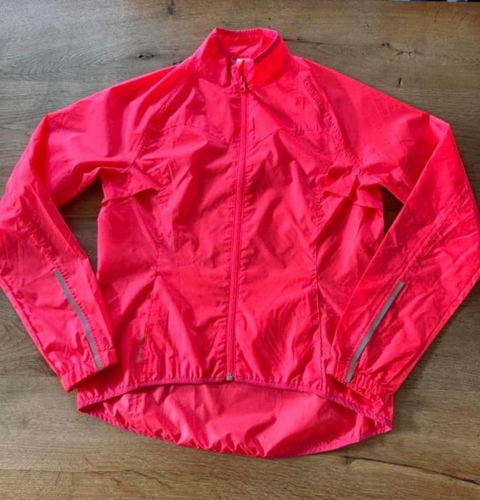 Decathlon Triban  fluo roze jasje maat S, Ophalen of Verzenden, Zo goed als nieuw, Maat 36 (S), Hardlopen of Fietsen