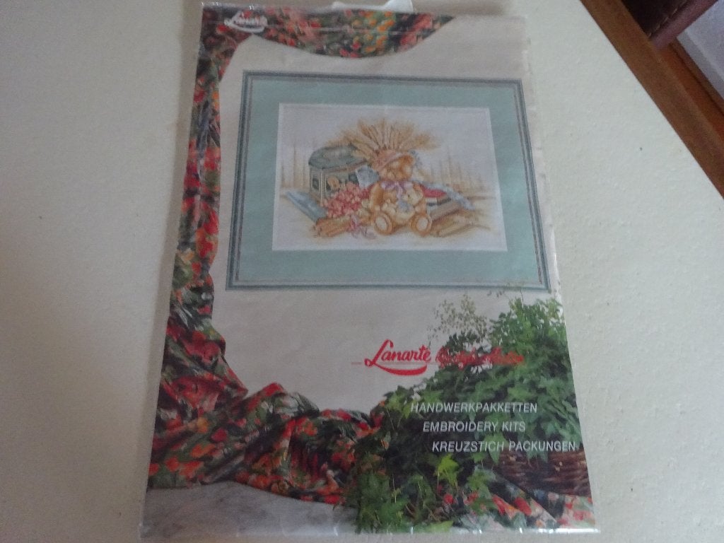 borduurpatroon beertje van Lanarte, Ophalen of Verzenden, Gebruikt, Patroon