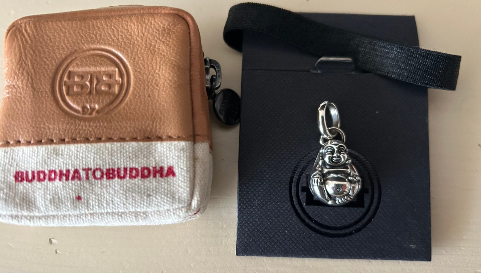 Buddha to Buddha hanger Buddha XS, Nieuw, Ophalen of Verzenden, Met edelsteen, Zilver