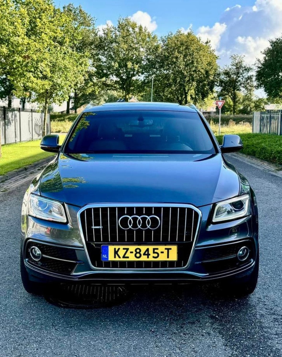 Audi Q5 2.0 Tfsi 169KW Quattro S-tronic 2017 Grijs, Auto's, 4 cilinders, Vierwielaandrijving, Particulier, SUV of Terreinwagen