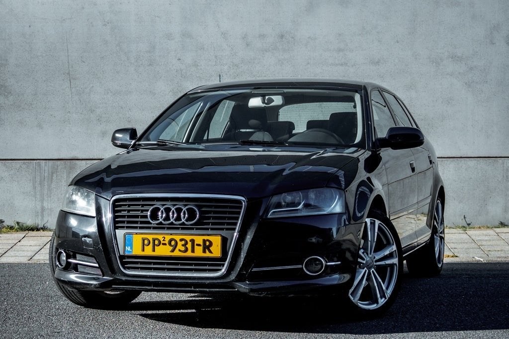 Audi A3 1.2 Tfsi 77KW Sportback 2011 Zwart, Auto's, Voorwielaandrijving, 4 cilinders, Zwart, 1200 kg