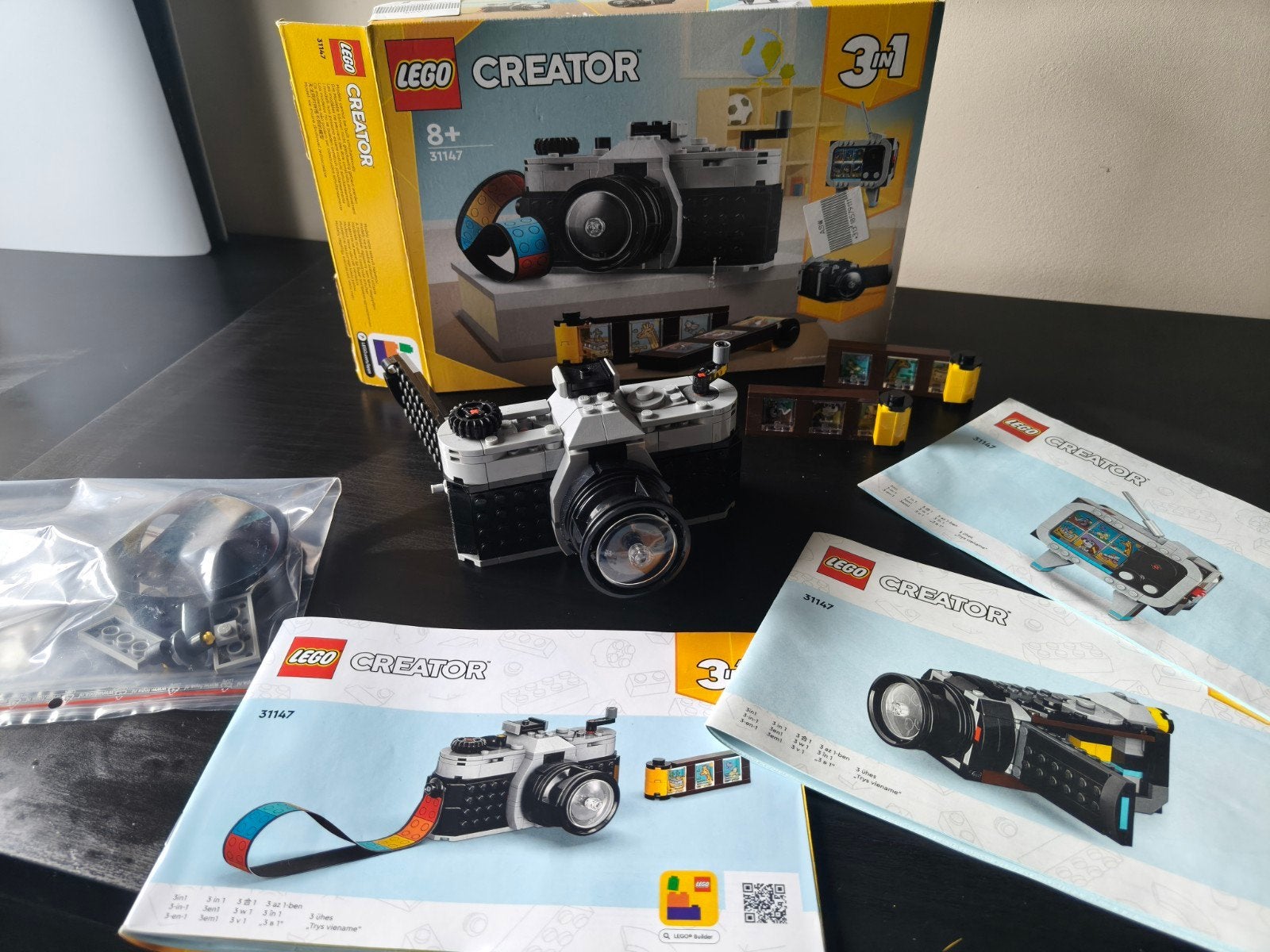 LEGO Creator 3in1 31147 Retro Camera, Ophalen of Verzenden, Zo goed als nieuw