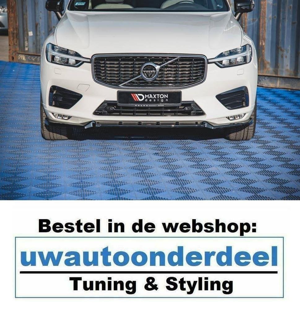 Maxton Design Spoiler Voorspoiler Lip Splitter Voor Volvo XC, Verzenden