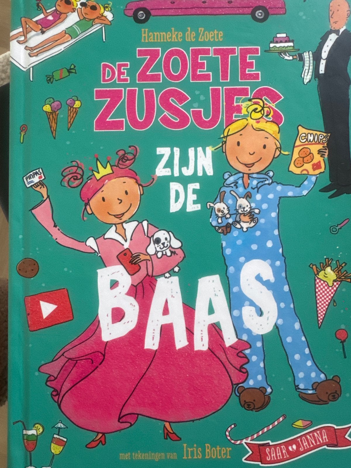 De Zoete Zusjes zijn de Baas - Kinderboek, Ophalen, Zo goed als nieuw, Fictie algemeen