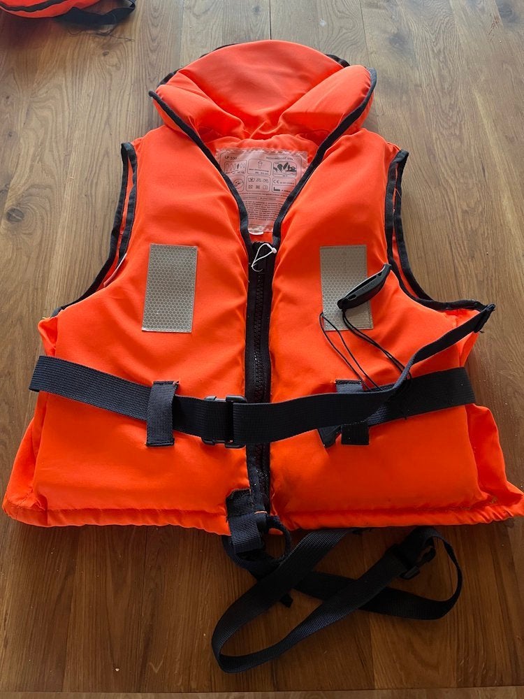 Reddingsvest jong volwassene, Gebruikt, Onbekend, Scotchlite, Ophalen of Verzenden