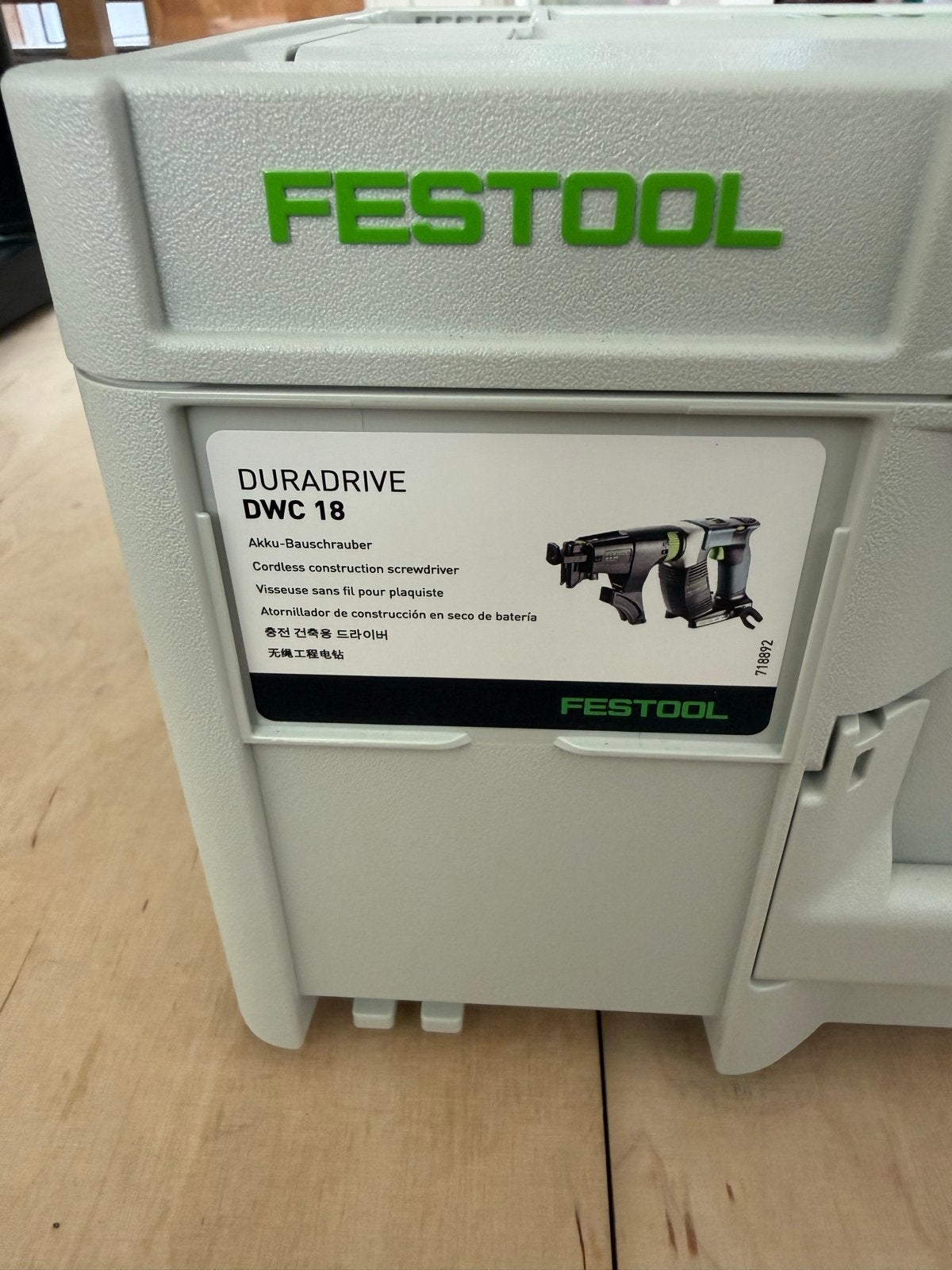 Festool DWC 18-4500 Li 4Ah Duradrive Schroefautomaat (Nieuw), Ophalen of Verzenden, Nieuw, Boor- en Schroefmachine