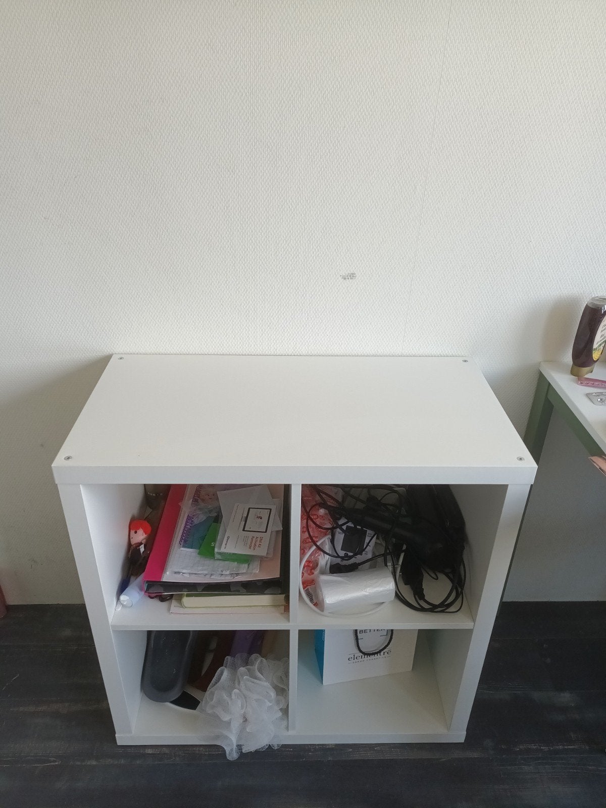Ikea KALLAX kast met 4 vakken, Ophalen of Verzenden, Zo goed als nieuw