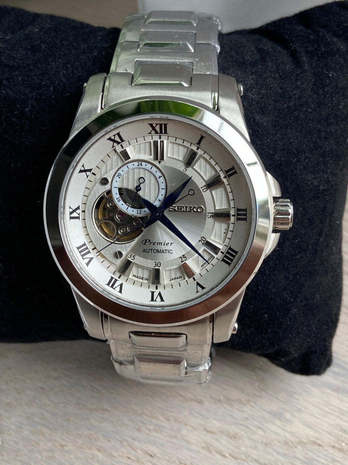Seiko Premier Automatic SSA213J, Seiko, Staal, Polshorloge, 1960 of later