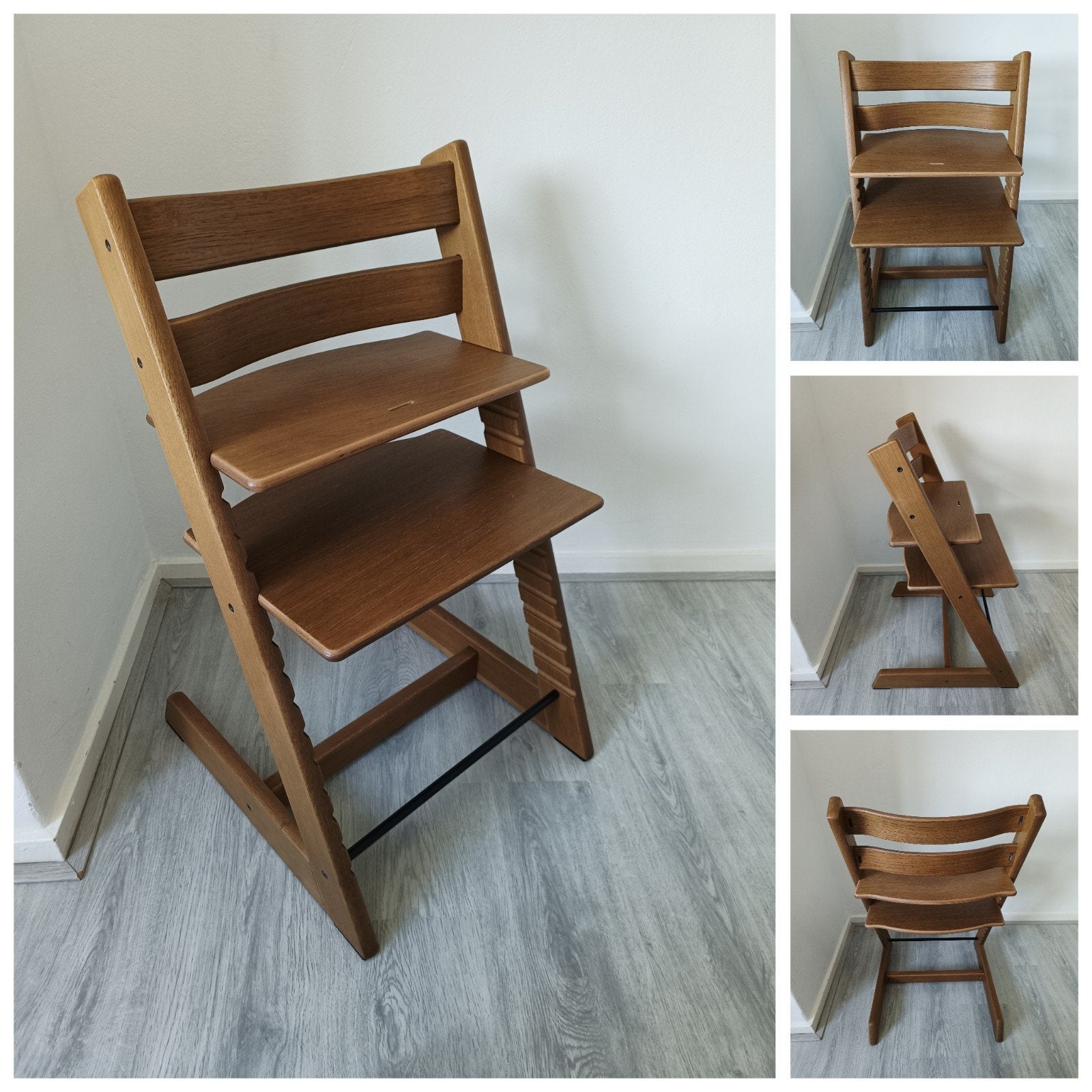 ZGAN! Stokke Tripp Trapp oak/eiken 2022 nieuw model, Kinderen en Baby's, Kinderstoelen, Aanschuifbaar, Meegroeistoel, Ophalen of Verzenden