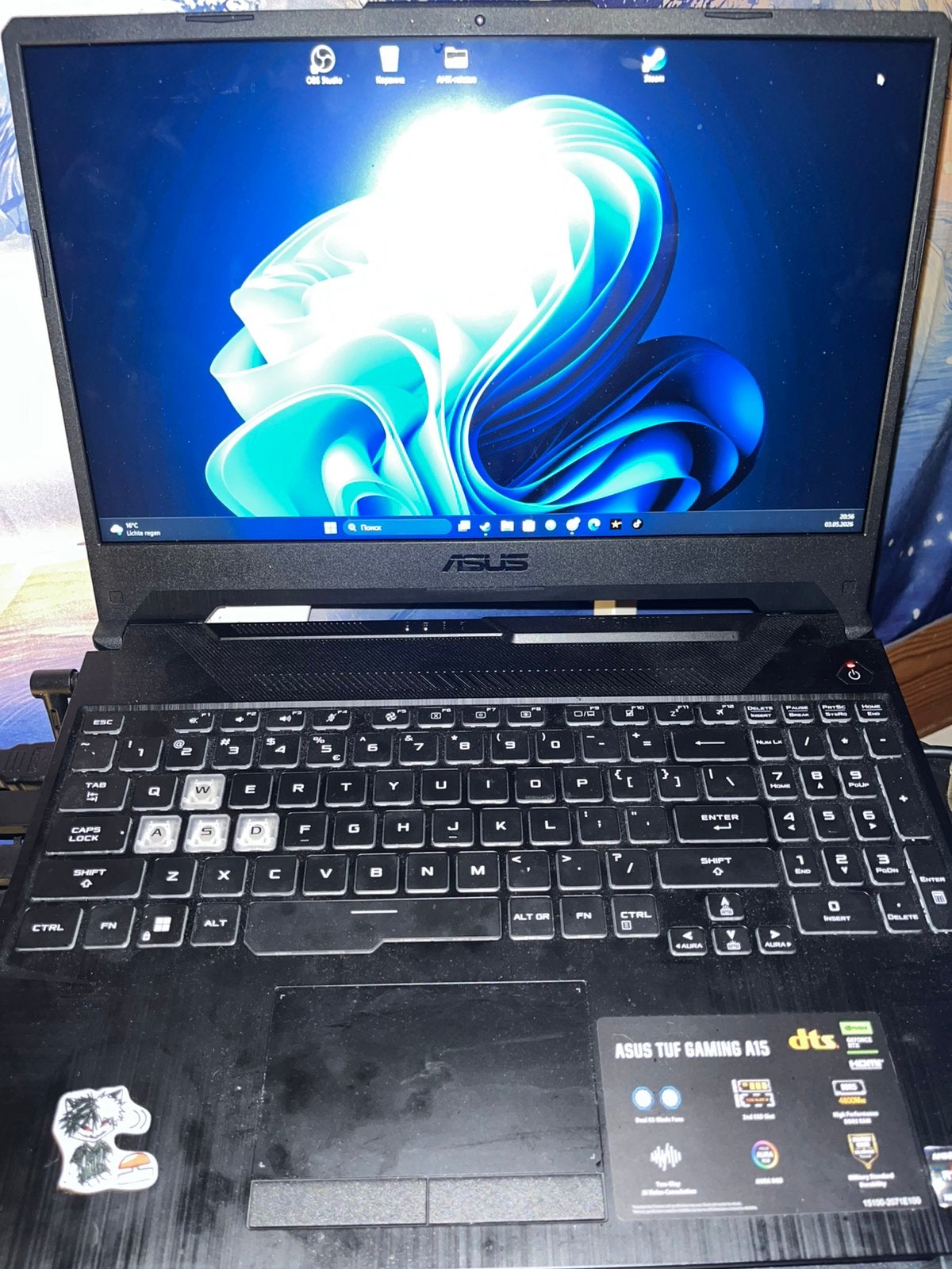 goede gaming laptop, Ophalen, Zo goed als nieuw