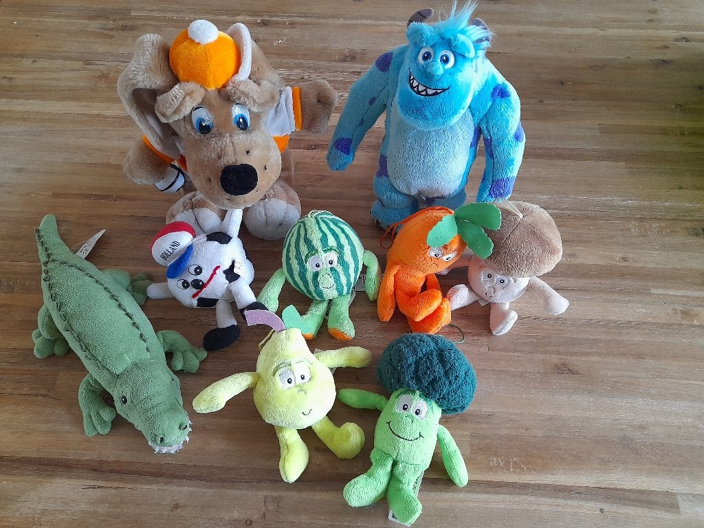 Set knuffels, Ophalen of Verzenden, Gebruikt, Overige typen