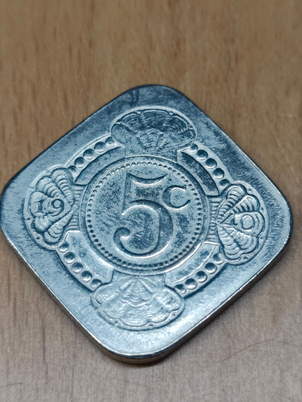 Zeldzame 5 cent munt 1945-1970 Juliana Wilhelmina, Postzegels en Munten, Ophalen of Verzenden, Koningin Juliana, 5 cent, Losse munt