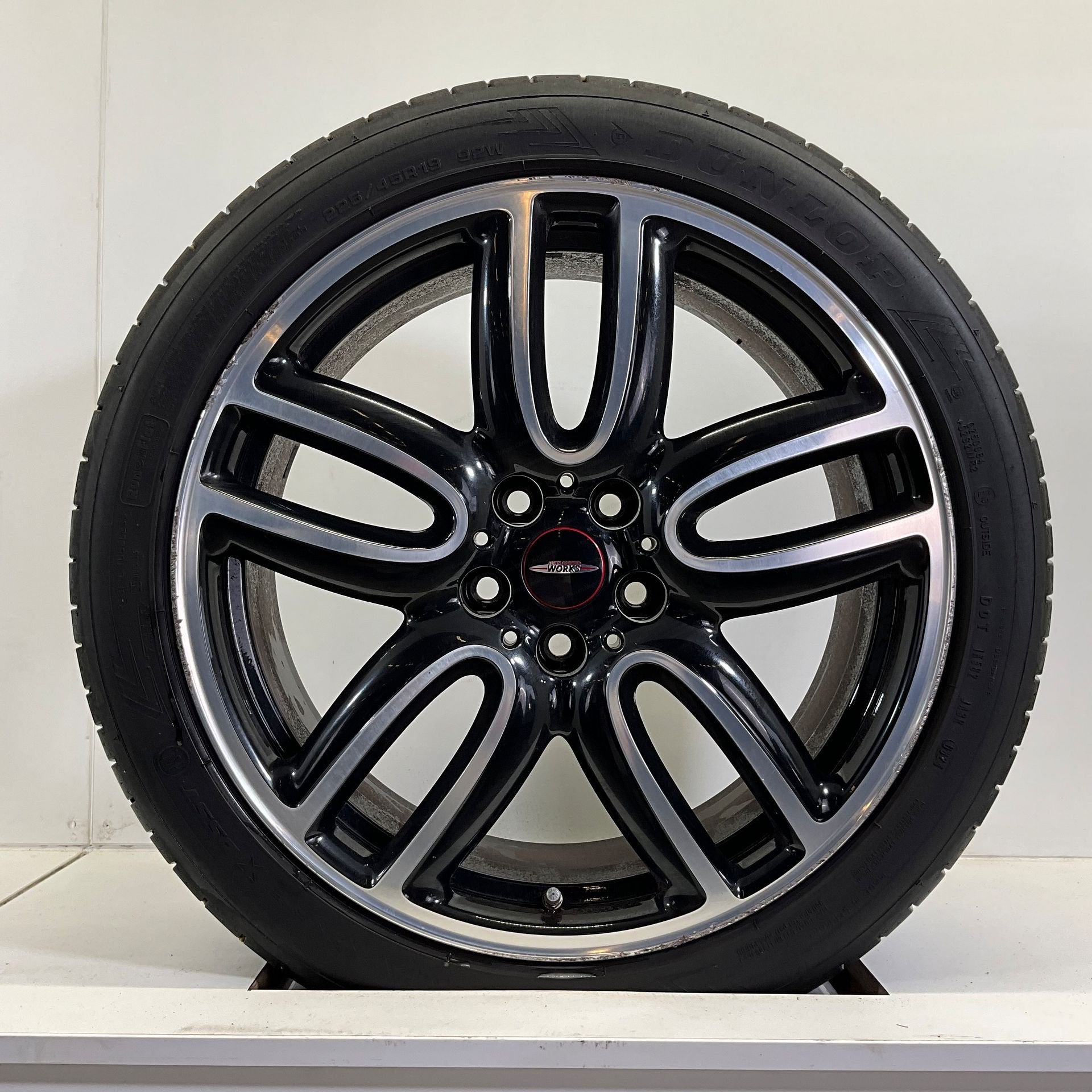 MINI F60 F54 JCW 523 SET VELGEN + ZOMERBANDEN 19 INCH, Auto-onderdelen, 19 inch, Gebruikt, -, -