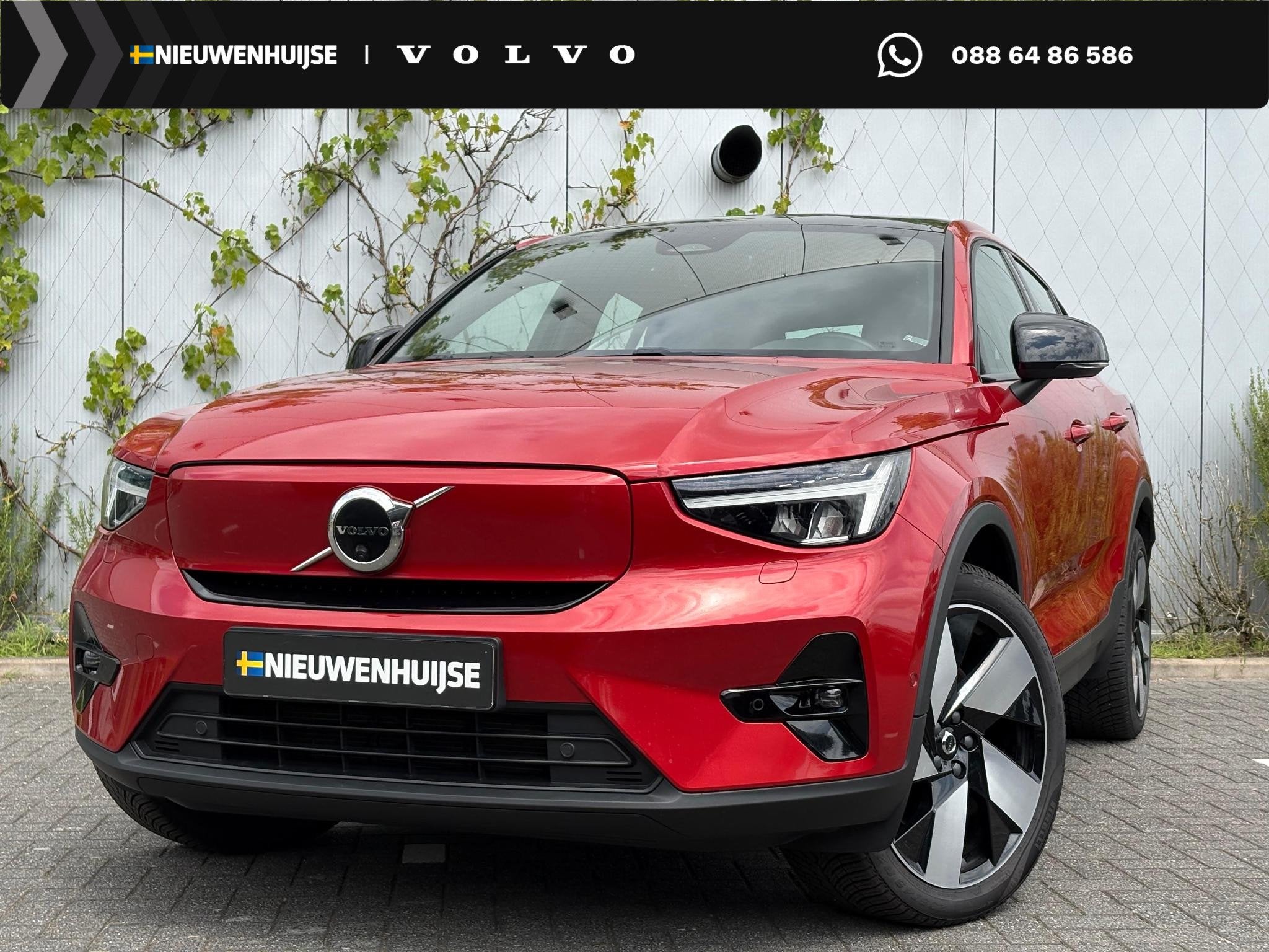Volvo C40 Recharge Ultimate 69 kWh | Adaptieve Cruise Contro, Auto's, Stof, Gebruikt, 231 pk, SUV of Terreinwagen