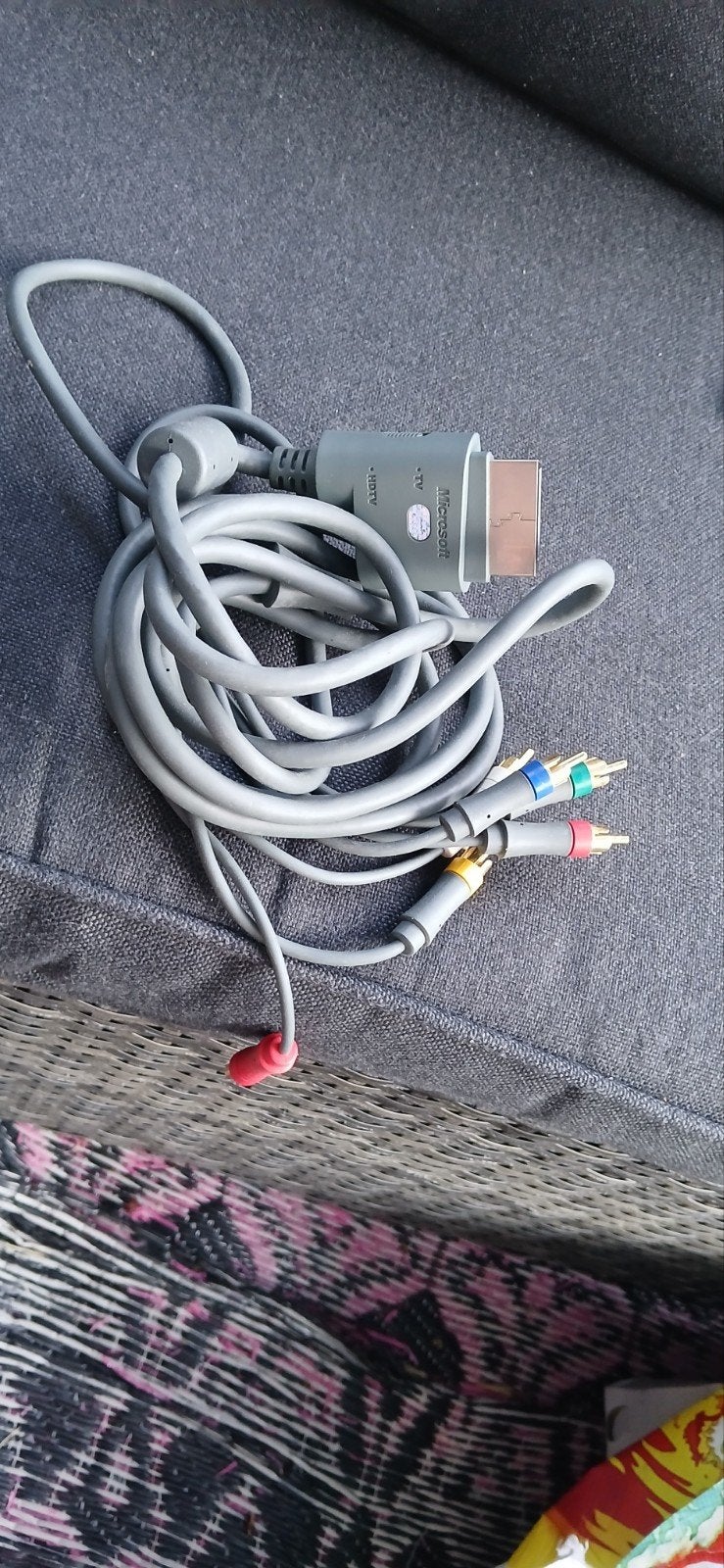 Microsoft Xbox 360 AV Kabel - Component (HDTV) - Origineel, Ophalen of Verzenden, Gebruikt, Voeding of Kabel, Xbox 360
