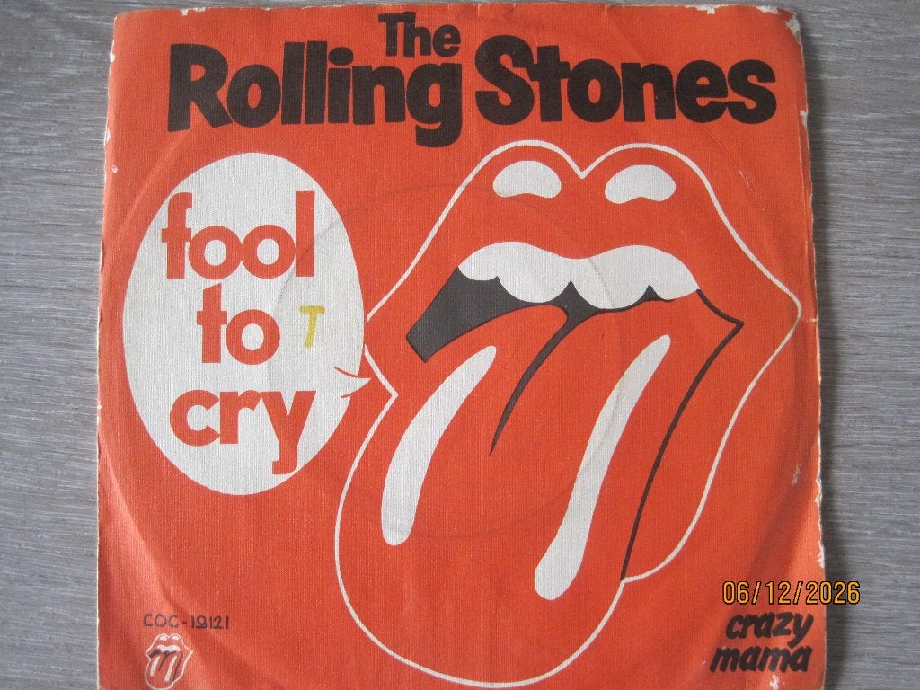 The Rolling Stones   -   Crazy mama, Cd's en Dvd's, Vinyl Singles, Fotohoes, 7 inch, Ophalen of Verzenden, Zo goed als nieuw