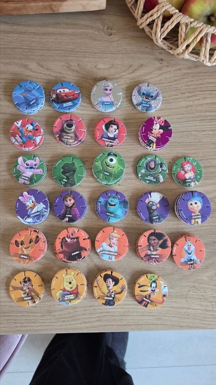 Disney Diskeyz AH actie - Diverse Collectie (OP=OP), Verzamelen, Ophalen of Verzenden, Zo goed als nieuw